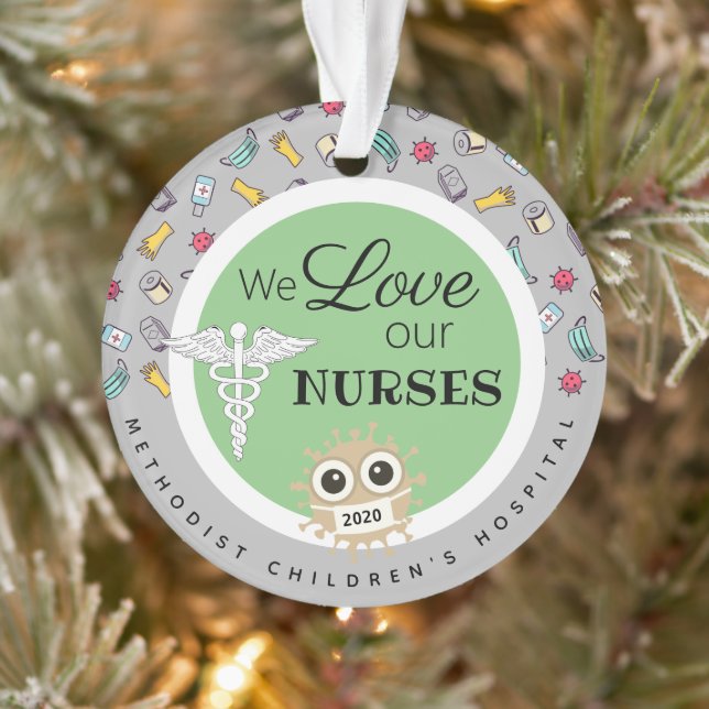 "Thank You Gifts Hospital Staff, Nursing Ornaments (Tree)