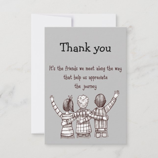 Thank You Good Friend Quote (Front)