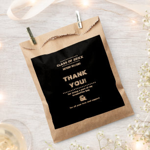 Thank You Graduation Party Custom Favour Bags