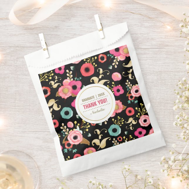 Thank You Graduation Party Custom  Favour Bags (Clipped)