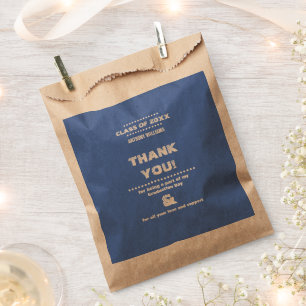 Thank You Graduation Party Custom Favour Bags