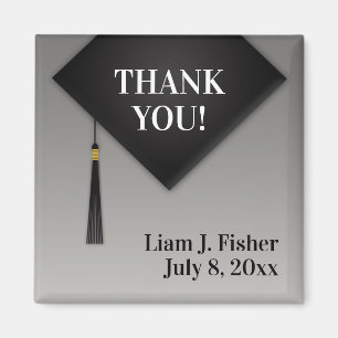 Thank You Graduation Tassel Magnet