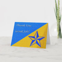 Thank You Great Job Star