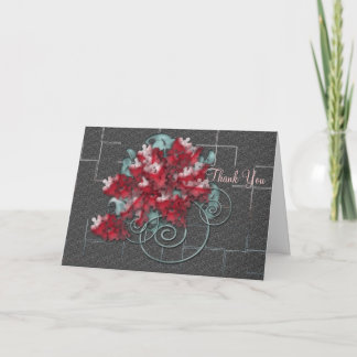 Thank you greeting card