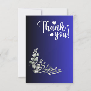 Thank you greeting card