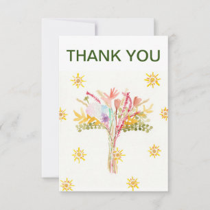 Thank you! Greeting card. Invitation