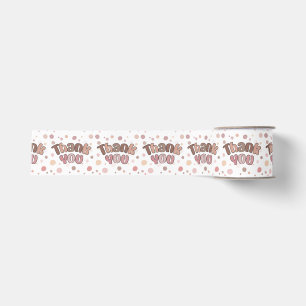 Thank you grosgrain ribbon
