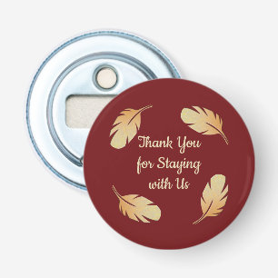 Thank You Guest House Rental Appreciation Nature Bottle Opener