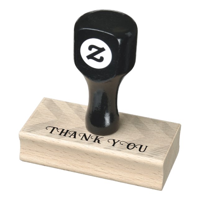 Thank You Heart Rubber Stamp (Stamp)