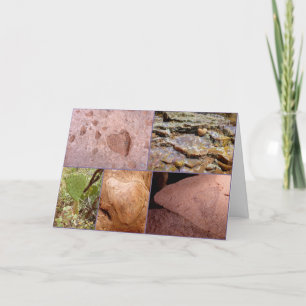 Thank You Hearts in Nature Holiday Card