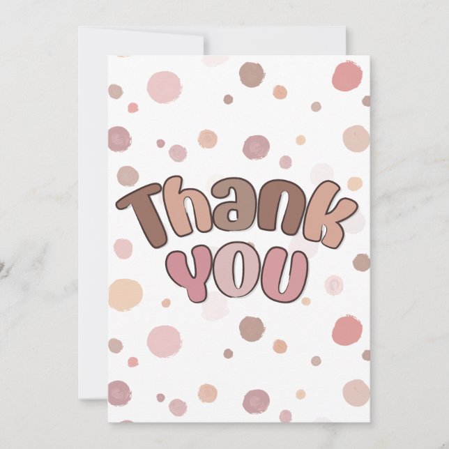 Thank you  holiday card (Front)