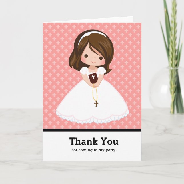 Thank you Holy Communion Card (Front)