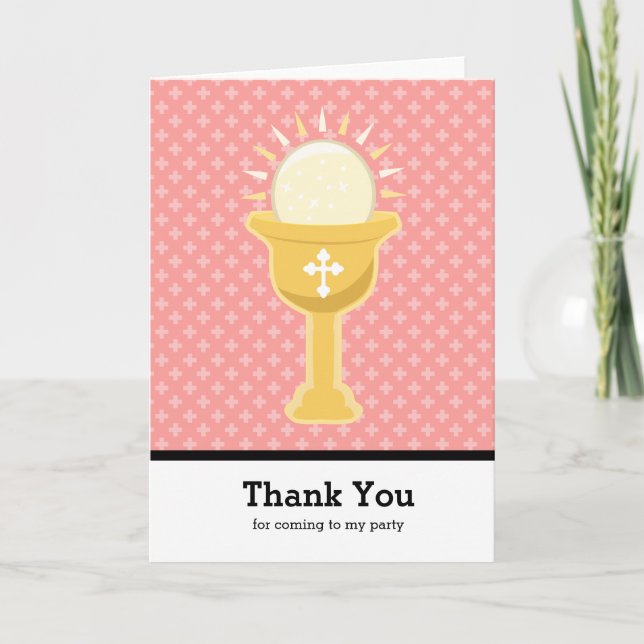 Thank you Holy Communion Card (Front)