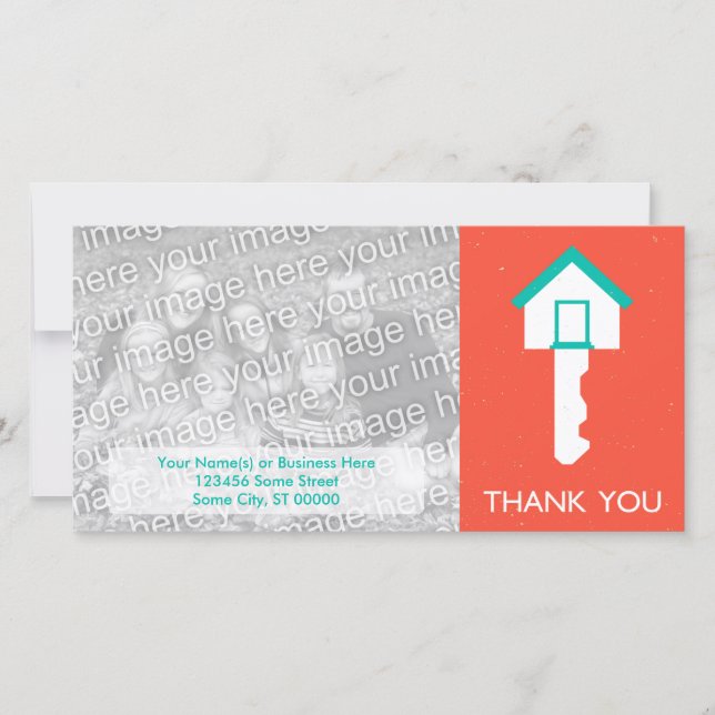 thank you home key card (Front)