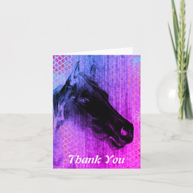 Thank You Horse Purple (Front)