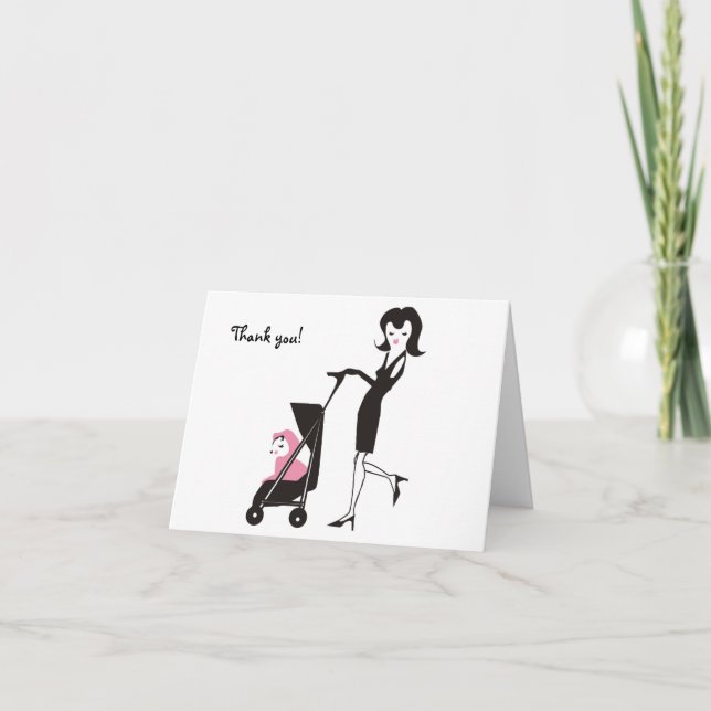 Thank you! Hot Mum Card (Front)