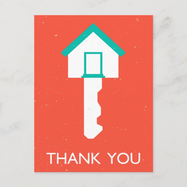 thank you housekey postcard (Front)