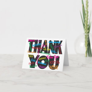 Thank You in Any Language Card