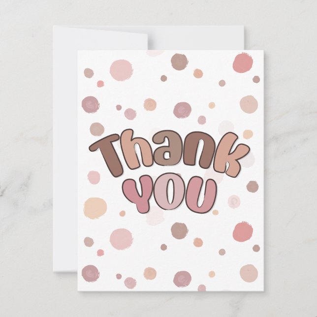 Thank you  invitation (Front)