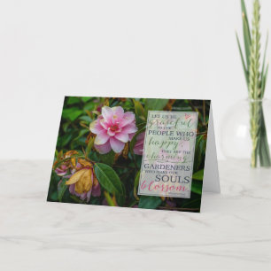 Thank You Irish Rose Proust Quotation Card