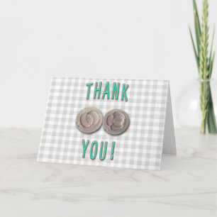thank you ivf invitro fertilisation embryos card