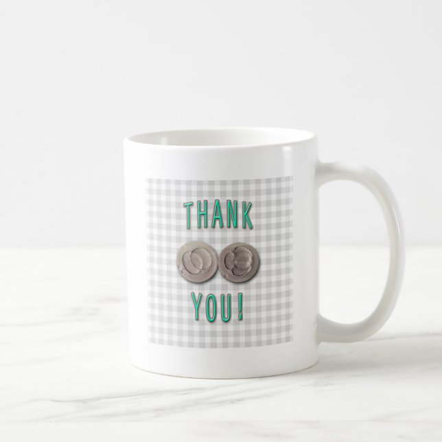 thank you ivf invitro fertilisation embryos coffee mug (Right)