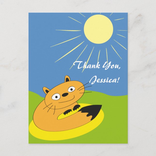 Thank You, Jessica! Postcard (Front)