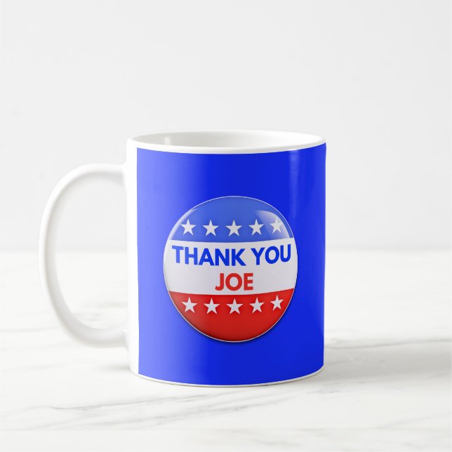Thank You Joe Biden  Coffee Mug (Left)