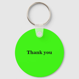Thank you key ring