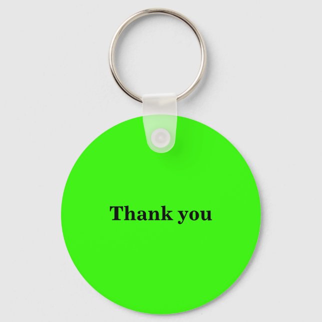 Thank you key ring (Front)