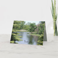 Thank You Landscape Card by Janz