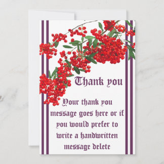 thank you letter with rowan invitation