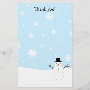 Thank you letters Christmas stationary Stationery