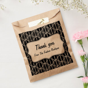 Thank you linked pattern custom business bags