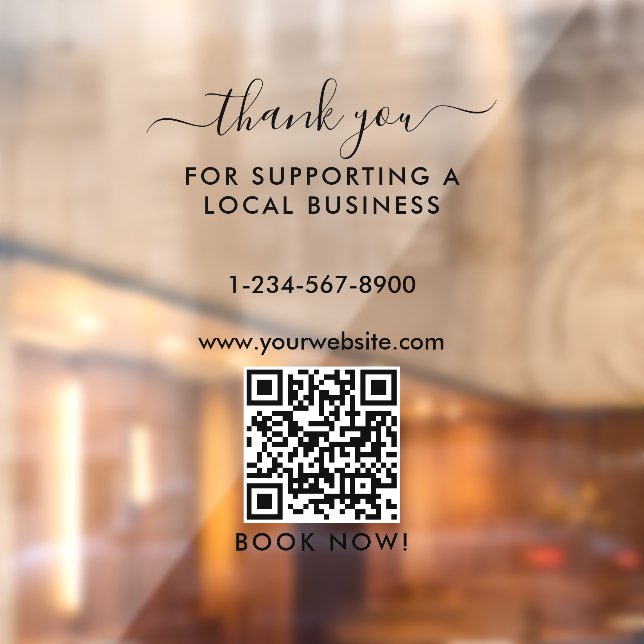 Thank You Local Business Appointment Only Welcome  (Sheet 2)