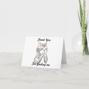 Thank you -looking after cat card