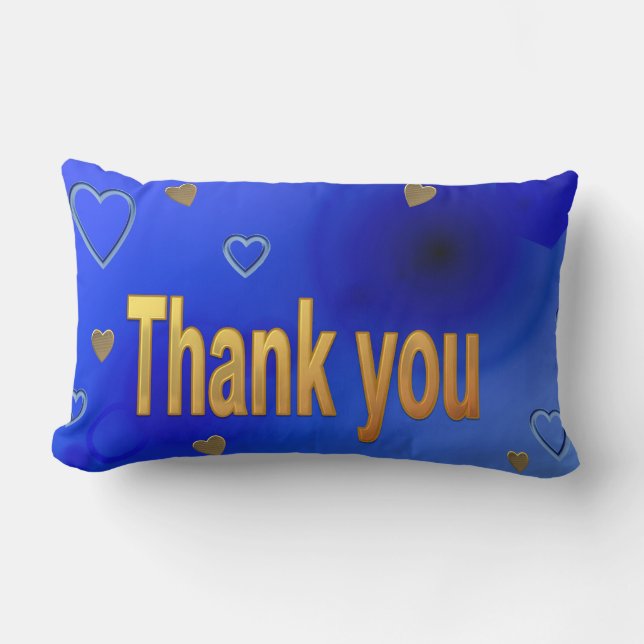 Thank you lumbar cushion (Front)