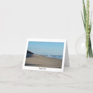 Thank You - marconi beach Card