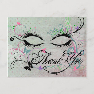 Thank You Masquerade Postcard