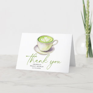 Thank you Matcha Tea Bridal shower