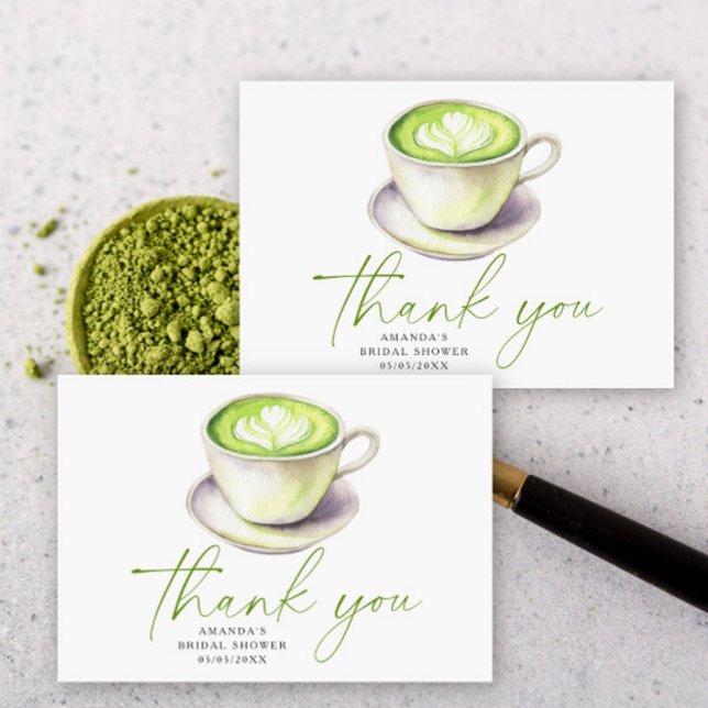  Thank you Matcha Tea Bridal shower  (Creator Uploaded)