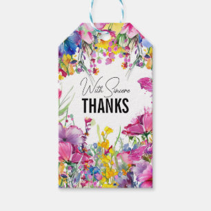 🌺🌸🏵️Thank YOU Meadow Blooms Gift Tags