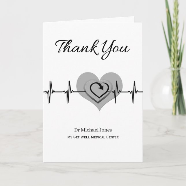 Thank You Medical Doctor Card (Front)