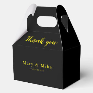 Thank You Medium Gable Favour Box for Any Occasion