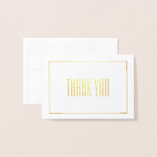 Thank You Mini Foil Card