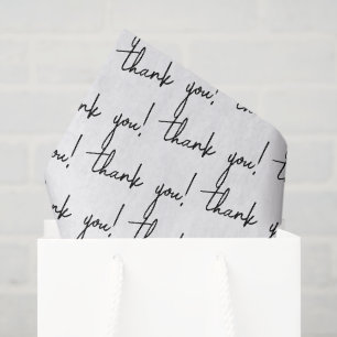 Thank You Minimalist Professional Branded Business Tissue Paper