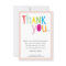 THANK YOU modern bright fun colourful typography