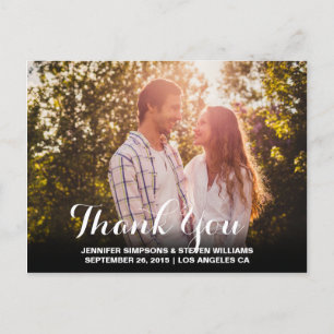 THANK YOU   MODERN POSTCARD