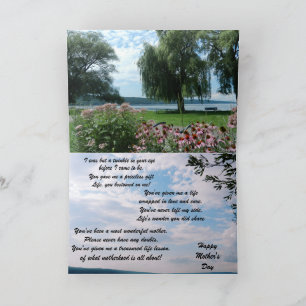 THANK YOU MOM ON MOTHER'S DAY CARD