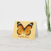 Thank You! Monarch Butterfly Customise Message